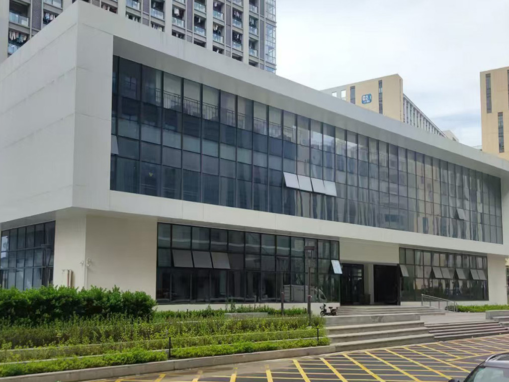 仲恺某群益智能制造产业项目C区餐区节能型省电空调安装案例